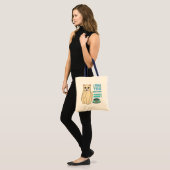 Voedselinspecteur Cat | Tote Bag (Voorkant (model))