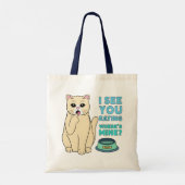 Voedselinspecteur Cat | Tote Bag (Achterkant)
