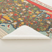 Voedselkaart van de Verenigde Staten Sherpa Deken (3/4)