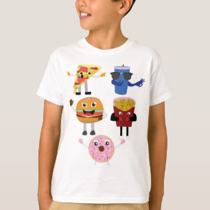 Voedselkarakters T-shirt