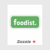 Voedselkenner. Sticker (Vel)