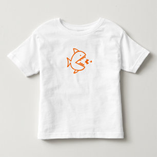 voedselketen van vis kinder shirts