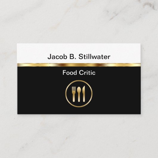 Voedselkritische Visitekaartjes (Voorkant)