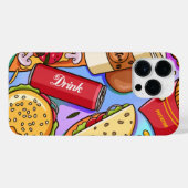 Voedselliefde iPhone Hoesje (Achterkant horizontaal)