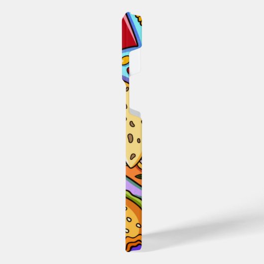 Voedselliefde iPhone Hoesje (Linkerkant)