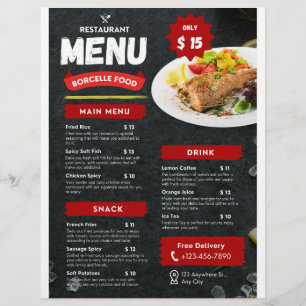 Voedselmenu's Voedselmenu's Flyer