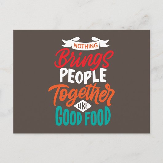 voedselofferte briefkaart