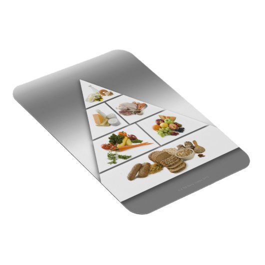 Voedselpiramide Magneet (Rechterzijde)