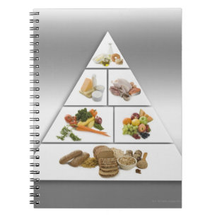 Voedselpiramide Notitieboek