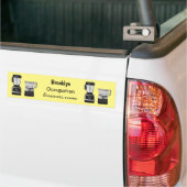 Voedselprocessor & blender cartoon illustratie bumpersticker (Op Truck)