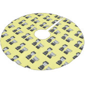 Voedselprocessor & blender cartoon illustratie kerstboom rok (Gekanteld)