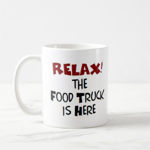 voedseltruck is hier koffiemok