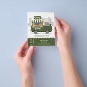 Voedseltruck straatbakkerij flyer (Hand)