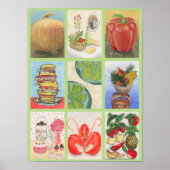 Voedseluitdaging Poster (Voorkant)