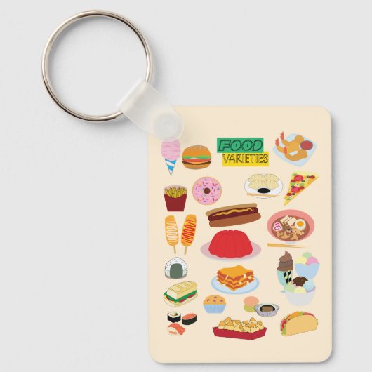 Voedselvariëteiten Sleutelhanger (Voorkant)