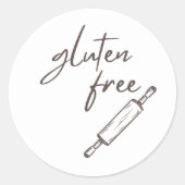 Voedselveiligheid | Glutenvrije Bakkerij Sticker (Voorkant)