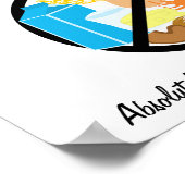 Voedselvrije zone Allergy Friendly Zone  Poster (Hoek)