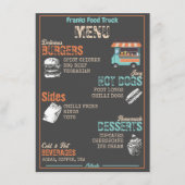 Voedselwagen Menu (Voorkant)
