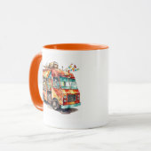 voedselwagen speciale traktatie mok (Voorkant links)