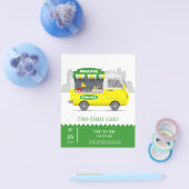 Voedselwagen straatpannenkoek flyer (Enkel)