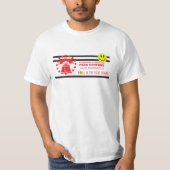 Voedselzegels T-shirt (Voorkant)