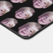 Voeg 1 Drijvende foto toe - Willekeurig patroon zw Bureaumat (Hoek)