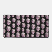 Voeg 1 Drijvende foto toe - Willekeurig patroon zw Bureaumat (Voorkant)