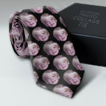 Voeg 1 Floating Head Photo Half Drop Pattern Black Stropdas<br><div class="desc">Een png-bestand met uw hoofd bijgesneden werkt het beste. Een zwevende kop maakt dit een leuk en feestelijk ontwerp om dit vakantieseizoen te draag. Als je de vaardigheden hebt,  kun je deze foto vervangen door je foto.</div>