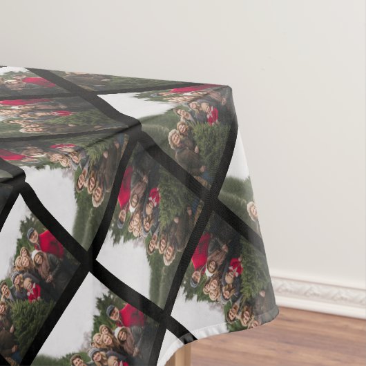 Voeg 1 Foto toe en maak een Aangepast Patroon Tafelkleed (Voorbeeld)