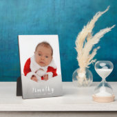 Voeg 1 kerst uw foto toe fotoplaat (Zijkant)