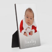 Voeg 1 kerst uw foto toe fotoplaat (Zijkant)