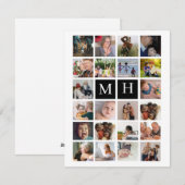 Voeg 22 foto's toe en maak je eigen  feestdagenkaart (Voorkant / Achterkant)