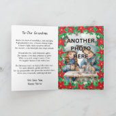 Voeg 2 foto's in Houten Lijsten voor Grootmoeder Kaart (Binnen)