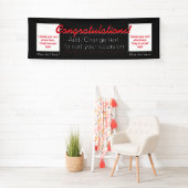 Voeg 2 foto's toe aanpasbare bannercongraties welk spandoek (Insitu)