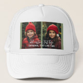 Voeg 2 foto's toe - Simple Collage Trucker Pet (Voorkant)