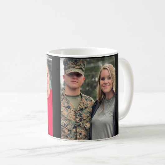 Voeg 2 Mok Foto Siblings Monogram koffie toe (Voorkant rechts)