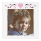 Voeg 4 afbeeldingen toe we love you grandma pink kubus (Voorkant)