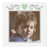 Voeg 4 afbeeldingen toe we love you oma green kubus (Voorkant)