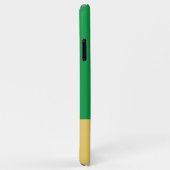 Voeg 4 foto's toe initiaal naam geel en groen Case-Mate iPhone case (Achterkant/rechts)