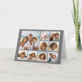 Voeg 9 van Uw Favoriete Foto's of dit Net toe Kaart (Voorkant)