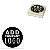 Voeg aangepast bedrijfslogo toe Simple Office Rubberstempel (Gestempeld)