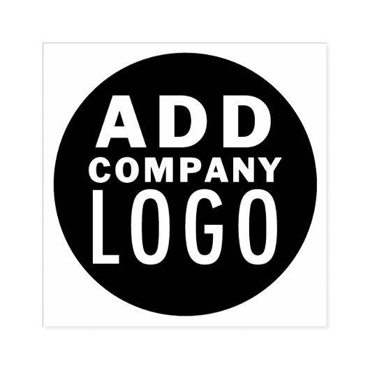 Voeg aangepast bedrijfslogo toe Simple Office Rubberstempel (Afrduk)