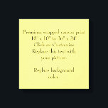 Voeg Afbeelding of Kunstwerk toe, Creëer het Uw ma Canvas Afdruk<br><div class="desc">Personaliseer het met uw foto,  illustratie of zakelijke logo wanneer u het afbeelding vervangt door uw eigen. Bewerk het met het Ontwerpgereedschap om de grootte van het afbeelding te wijzigen of het bij te snijden of om tekst toe te voegen. Voor vragen of hulp,  stuur een bericht.</div>