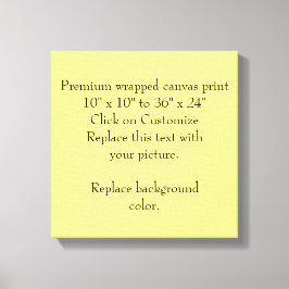 Voeg Afbeelding of Kunstwerk toe, Creëer het Uw ma Canvas Afdruk