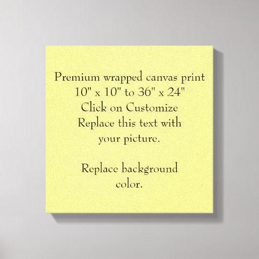 Voeg Afbeelding of Kunstwerk toe, Creëer het Uw ma Canvas Afdruk (Voorkant)