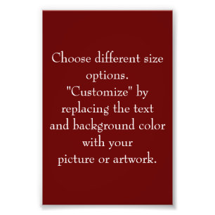 Voeg Afbeelding of Kunstwerk toe, Creëer het Uw ma Foto Afdruk