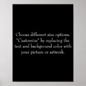 Voeg Afbeelding of Kunstwerk toe, Creëer het Uw ma Poster (Voorkant)