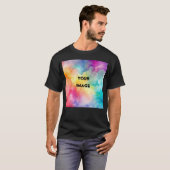Voeg Afbeelding Photo Template Sided Basic toe T-shirt (Voorkant volledig)