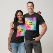 Voeg Afbeelding Photo Template Sided Basic toe T-shirt (Unisex)