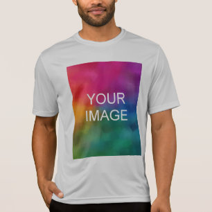 Voeg Afbeelding tekst Mannen Actieve kleding Sport T-shirt